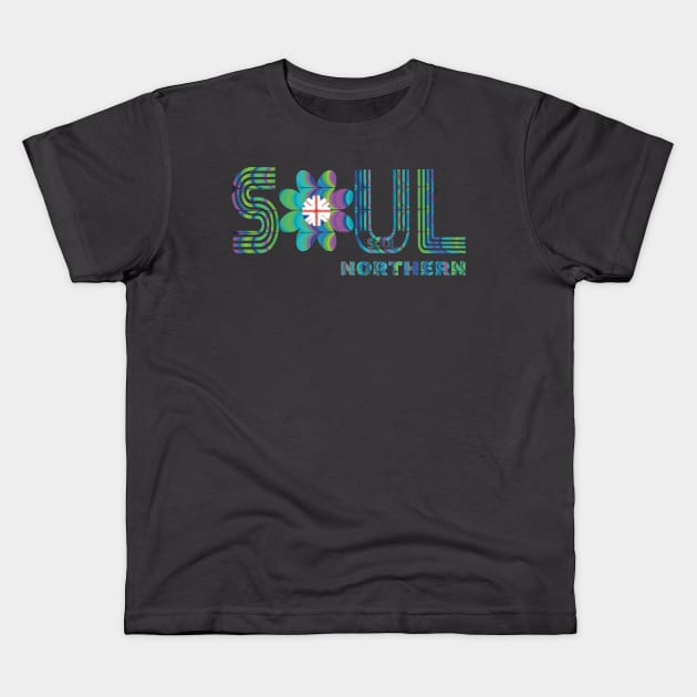 Northern Soul Kids T-Shirt by KateVanFloof